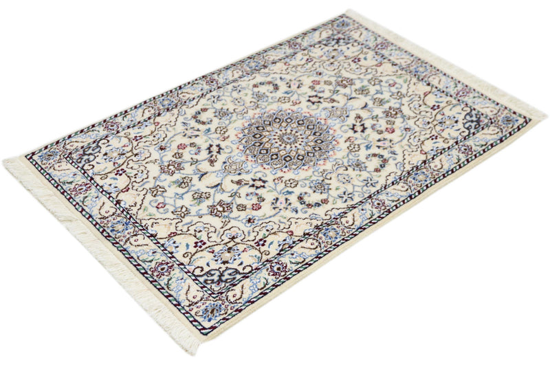 Perser Rug - Nain - 90 x 60 cm - cream