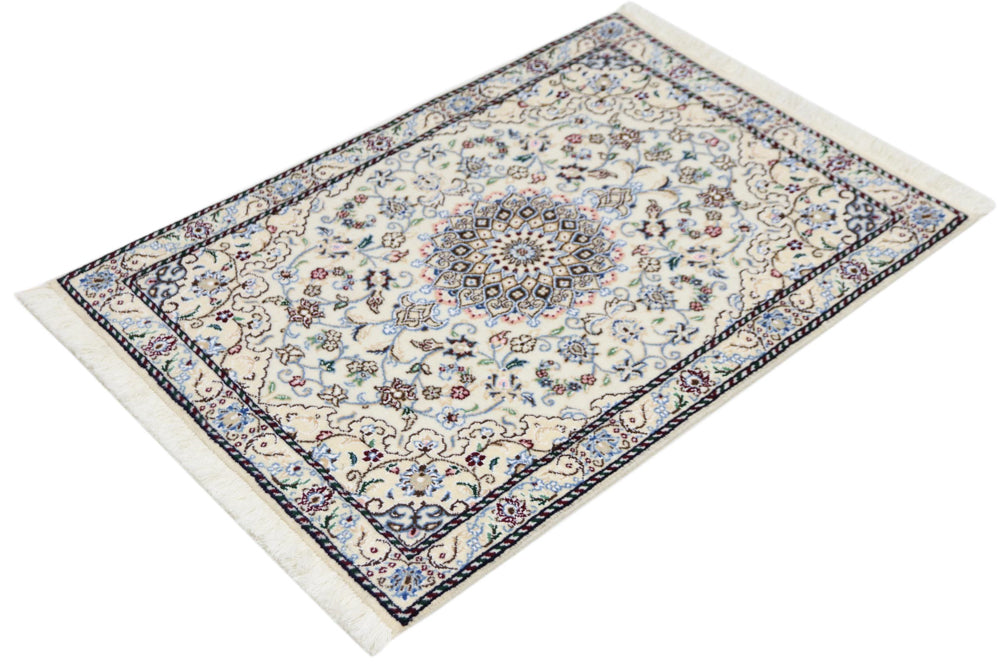 Perser Rug - Nain - 90 x 60 cm - cream