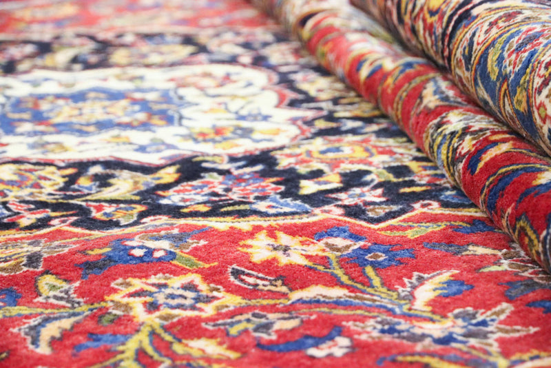 Perser Rug - Keshan - 350 x 250 cm - red