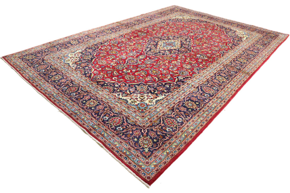 Perser Rug - Keshan - 360 x 245 cm - red