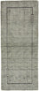 Runner Gabbeh Rug - Loribaft Softy - 202 x 82 cm - grey