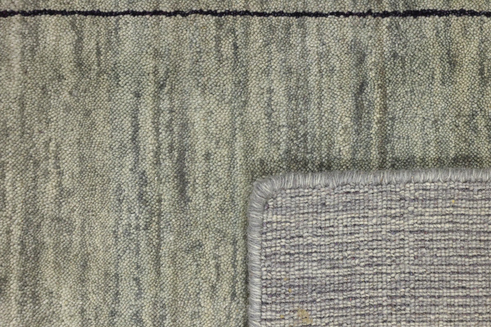 Runner Gabbeh Rug - Loribaft Softy - 202 x 82 cm - grey