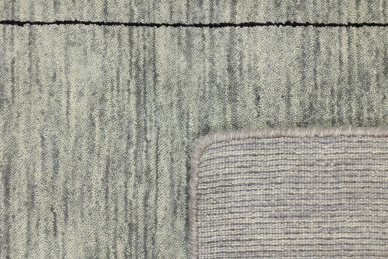 Runner Gabbeh Rug - Loribaft Softy - 203 x 83 cm - grey