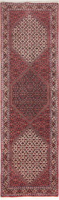 Runner Perser Rug - Bidjar - 292 x 85 cm - rust