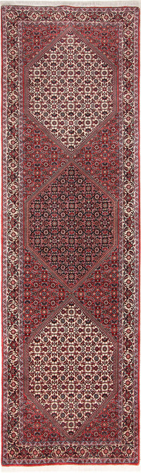 Runner Perser Rug - Bidjar - 292 x 85 cm - rust