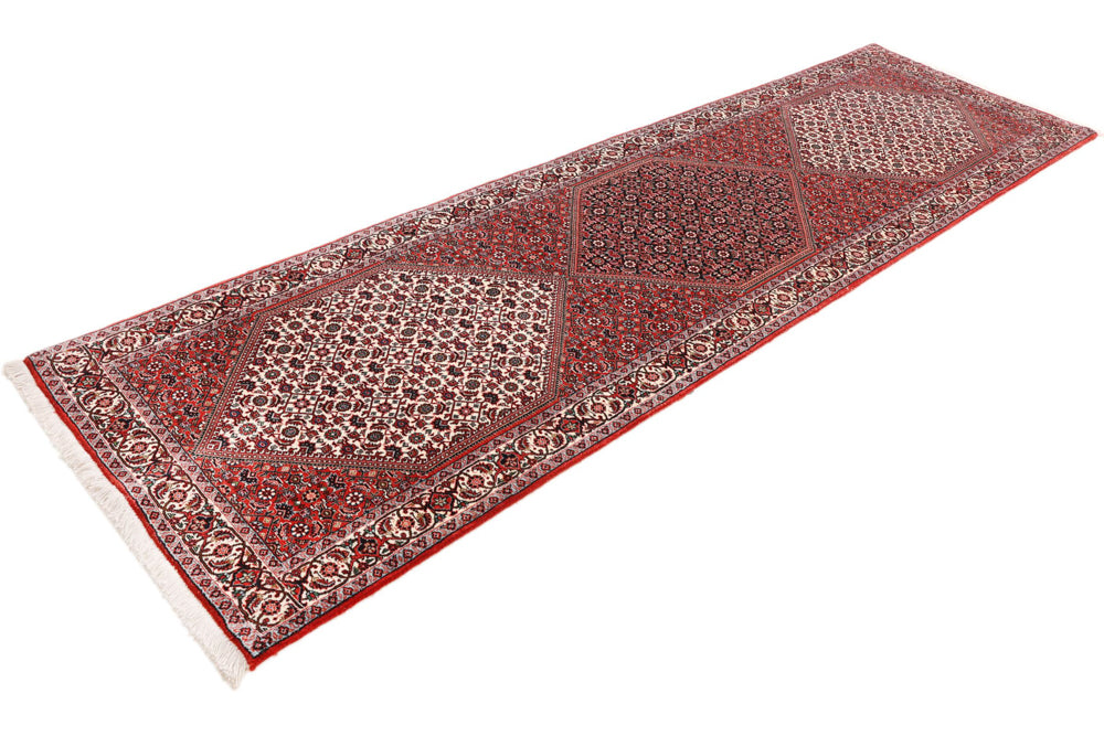 Runner Perser Rug - Bidjar - 292 x 85 cm - rust