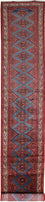 Runner Turkaman Rug - 535 x 90 cm - rust