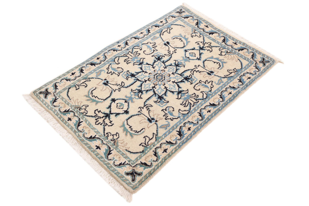 Perser Rug - Nain - 85 x 55 cm - cream