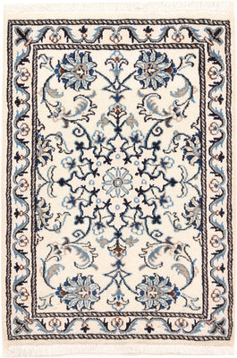 Perser Rug - Nain - 92 x 61 cm - cream
