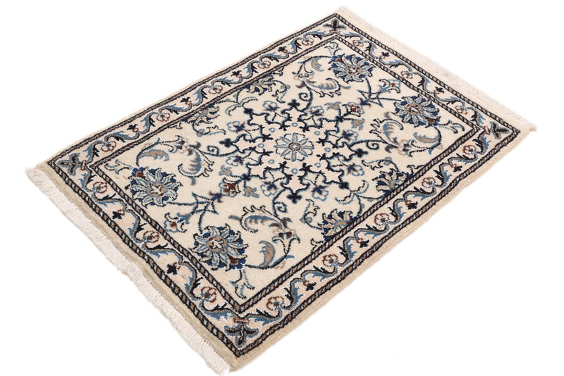 Perser Rug - Nain - 92 x 61 cm - cream