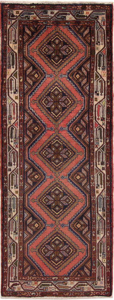 Runner Perser Rug - Nomadic - 207 x 79 cm - rust