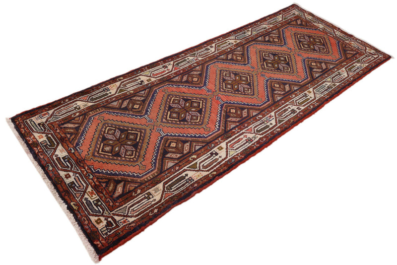 Runner Perser Rug - Nomadic - 207 x 79 cm - rust
