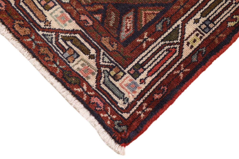 Runner Perser Rug - Nomadic - 207 x 79 cm - rust