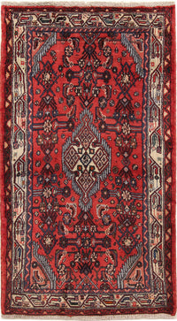 Perser Rug - Nomadic - 140 x 80 cm - red