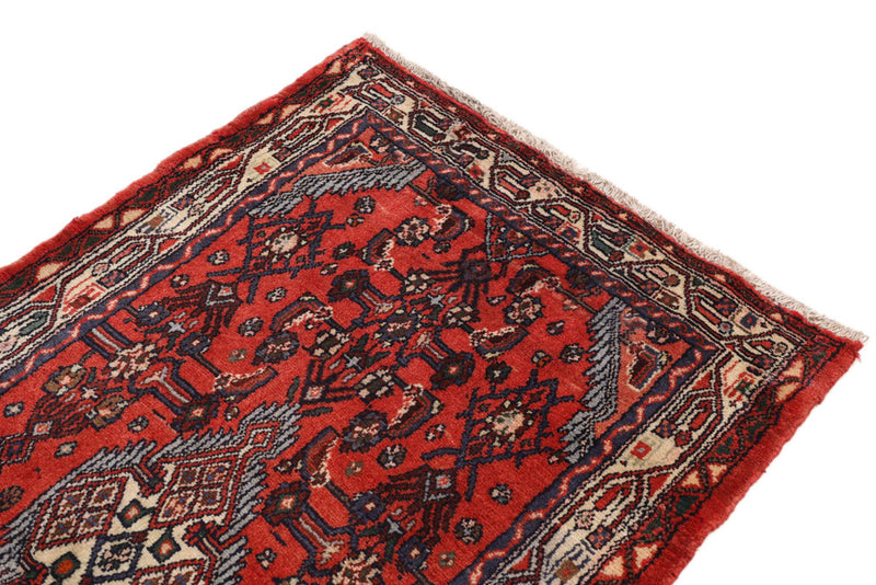 Perser Rug - Nomadic - 140 x 80 cm - red