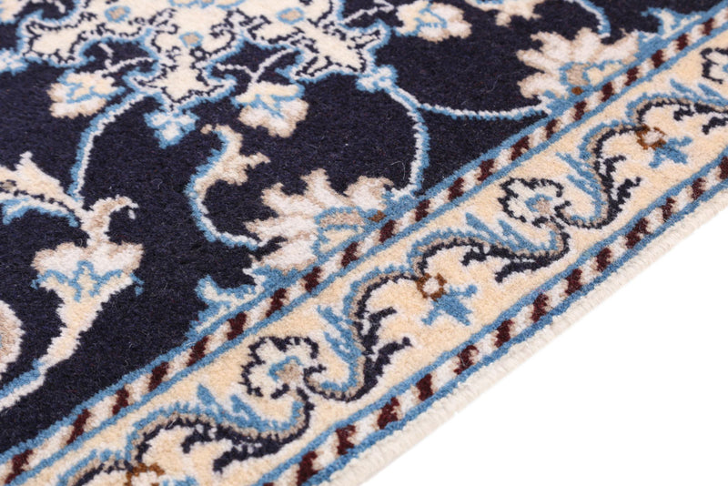 Perser Rug - Nain - 90 x 60 cm - dark blue