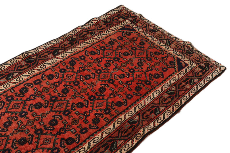 Runner Perser Rug - Nomadic - 485 x 85 cm - dark red