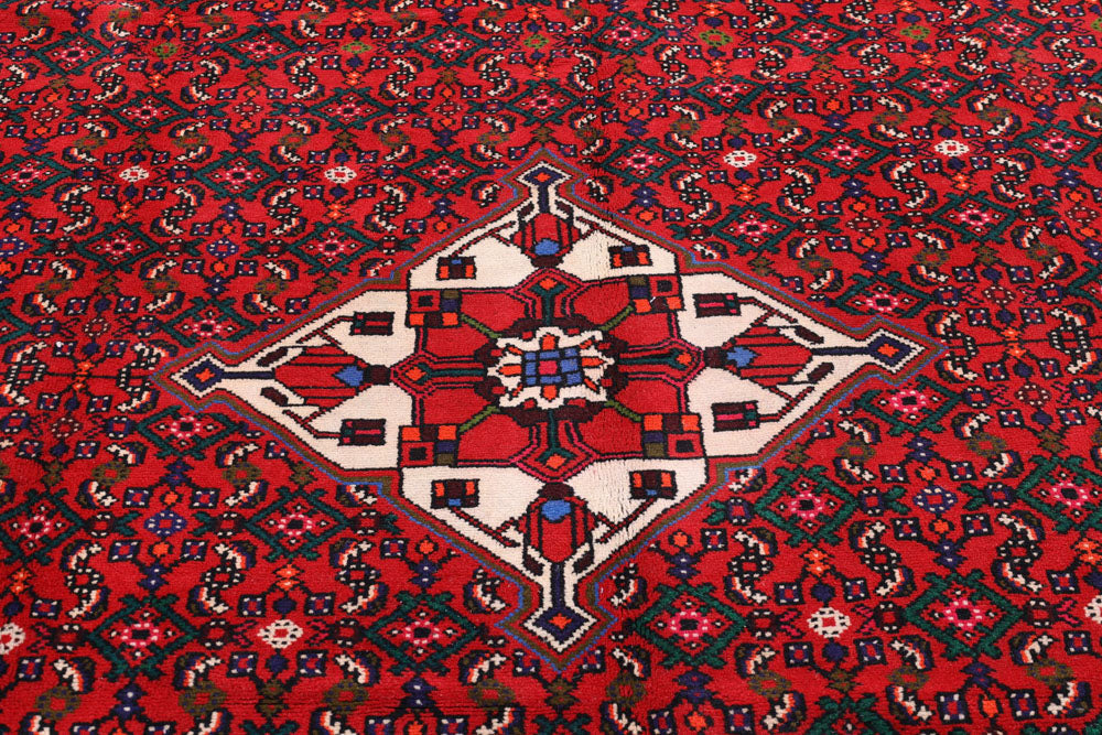 Perser Rug - Nomadic - 295 x 200 cm - dark red