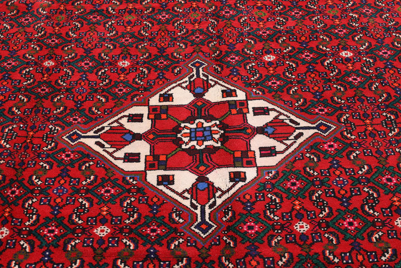 Perser Rug - Nomadic - 295 x 200 cm - dark red