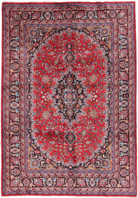 Perser Rug - Keshan - 290 x 200 cm - red