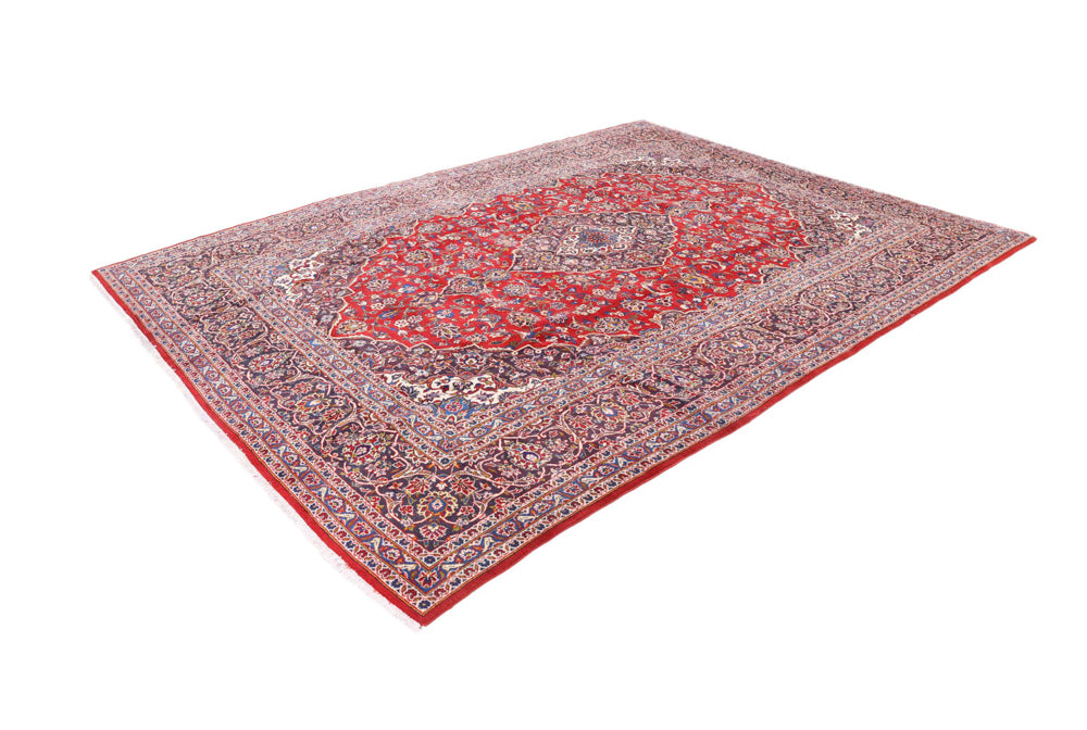 Perser Rug - Keshan - 385 x 260 cm - red