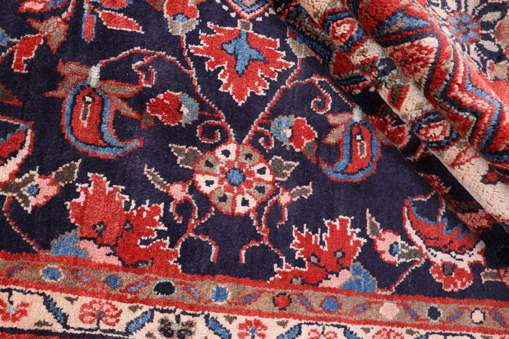 Perser Rug - Nomadic - 350 x 215 cm - dark red