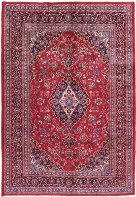 Perser Rug - Keshan - 290 x 200 cm - red