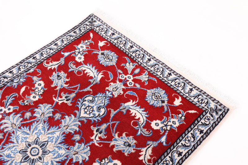 Perser Rug - Nain - 138 x 86 cm - red