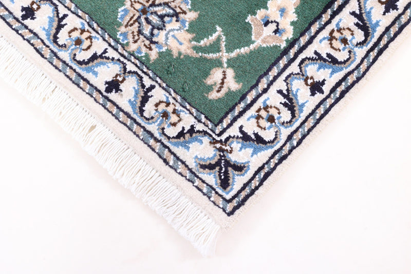 Perser Rug - Nain - 137 x 70 cm - green