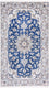 Perser Rug - Nain - 211 x 122 cm - blue