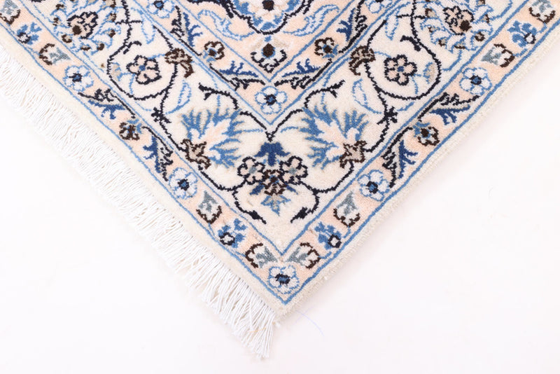 Perser Rug - Nain - 211 x 122 cm - blue