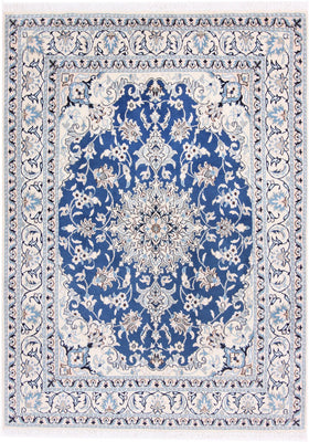 Perser Rug - Nain - 203 x 147 cm - blue
