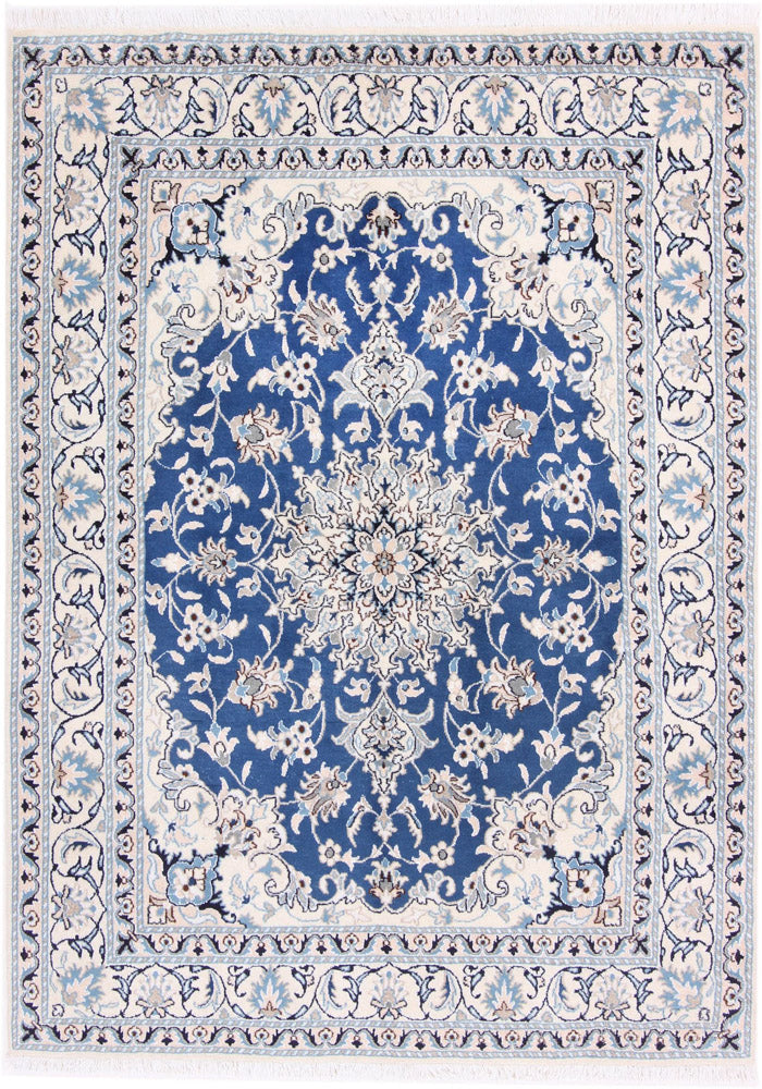 Perser Rug - Nain - 203 x 147 cm - blue
