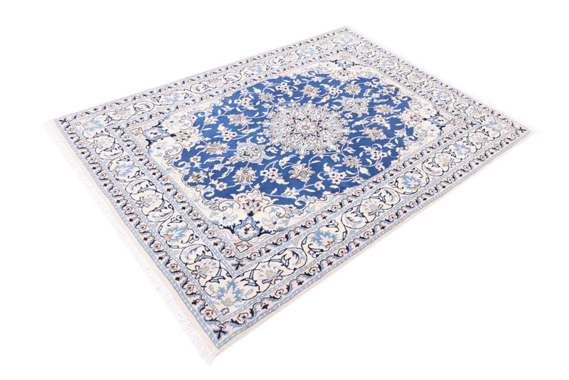Perser Rug - Nain - 203 x 147 cm - blue