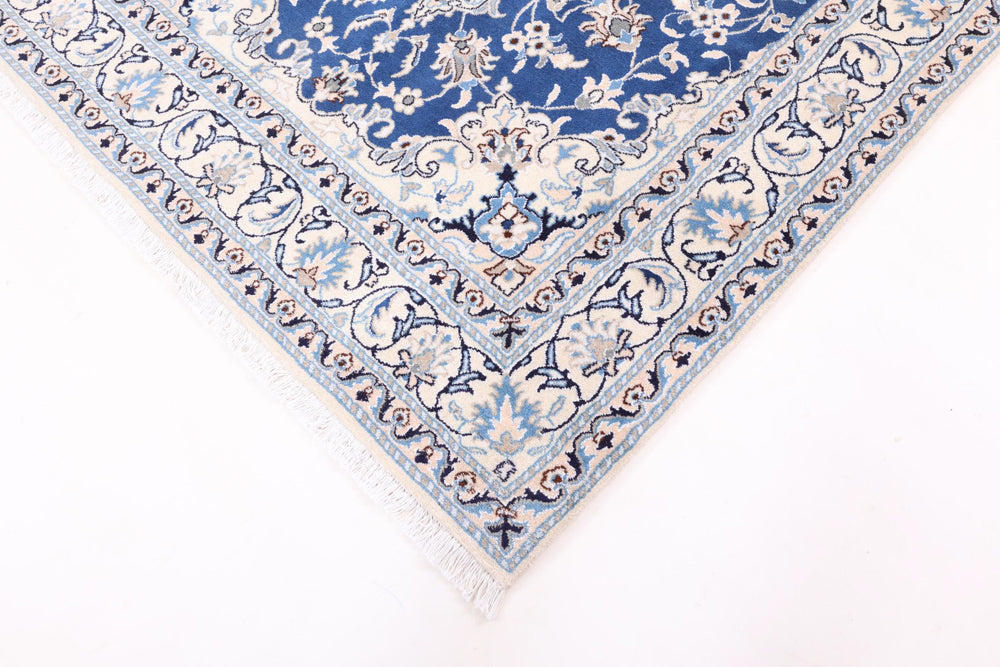 Perser Rug - Nain - 203 x 147 cm - blue