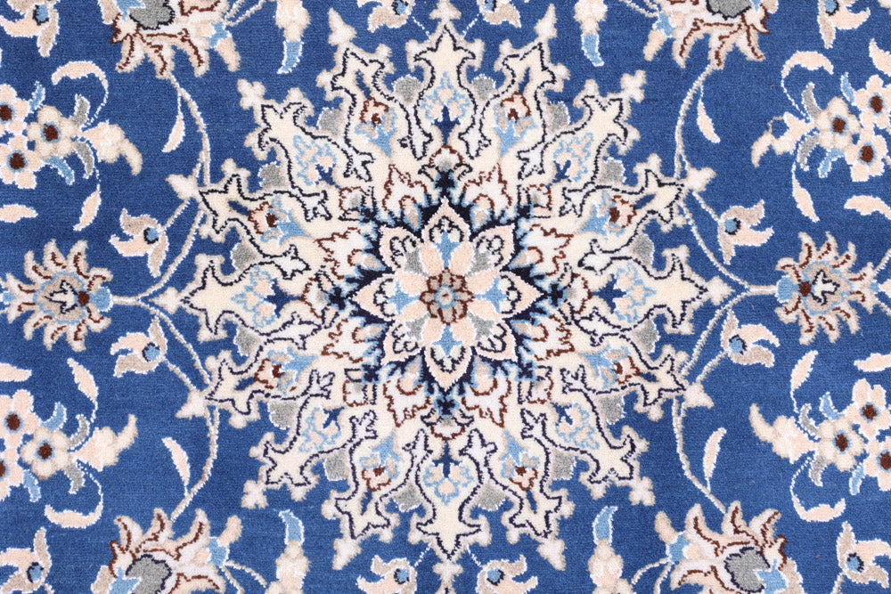 Perser Rug - Nain - 203 x 147 cm - blue