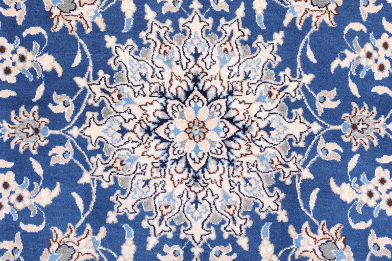 Perser Rug - Nain - 203 x 147 cm - blue