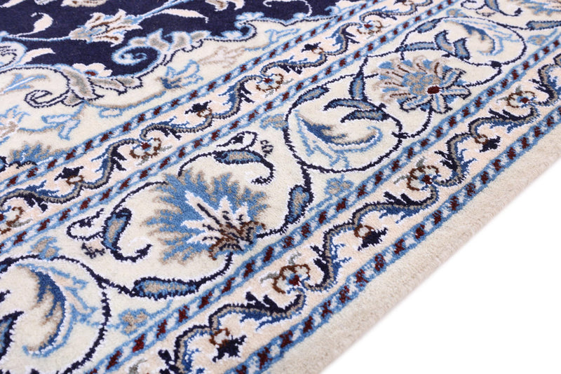 Perser Rug - Nain - 200 x 150 cm - dark blue