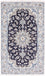 Perser Rug - Nain - 195 x 118 cm - dark blue