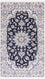 Perser Rug - Nain - 202 x 119 cm - dark blue