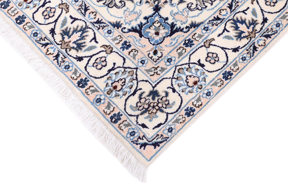 Perser Rug - Nain - 202 x 119 cm - dark blue