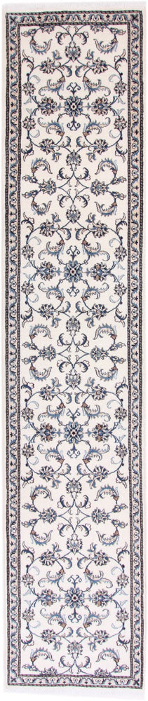 Runner Perser Rug - Nain - 382 x 79 cm - cream