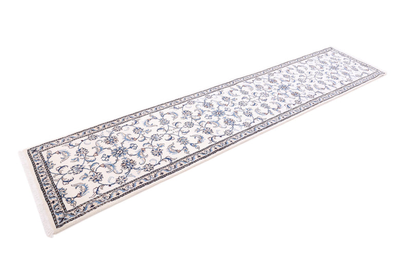 Runner Perser Rug - Nain - 382 x 79 cm - cream