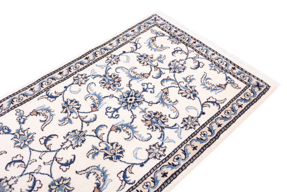 Runner Perser Rug - Nain - 382 x 79 cm - cream