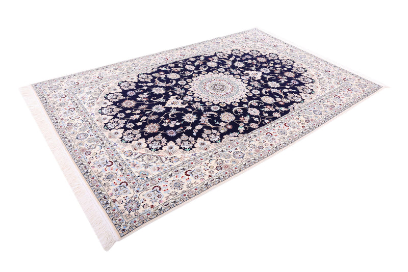 Perser Rug - Nain - Premium - 240 x 154 cm - dark blue
