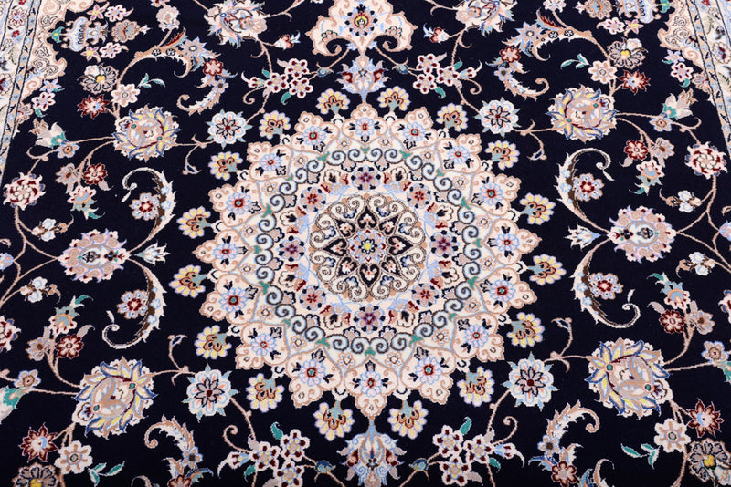 Perser Rug - Nain - Premium - 240 x 154 cm - dark blue