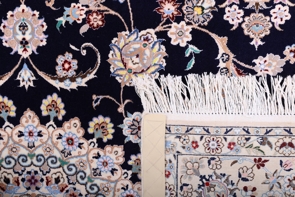 Perser Rug - Nain - Premium - 240 x 154 cm - dark blue