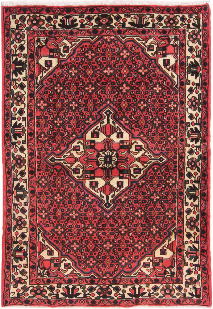 Perser Rug - Nomadic - 200 x 140 cm - red