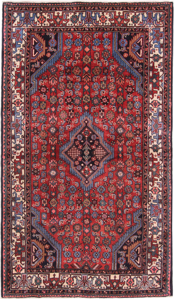 Perser Rug - Nomadic - 225 x 130 cm - dark red