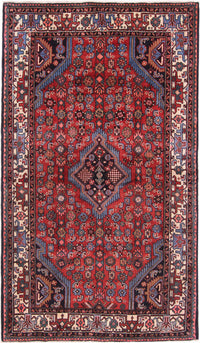 Perser Rug - Nomadic - 225 x 130 cm - dark red